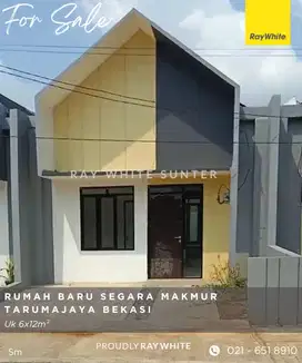 Dijual / Sewa - Segara Makmur Tarumajaya Bekasi  Kavling Arunika