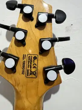 Schecter tremolo up down ori pabrik + ampli mini 4inch