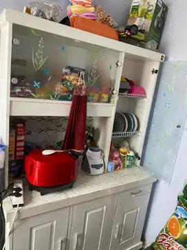 Jual Cepat Lemari Rak Piring dan Makanan ( Lemari serba)