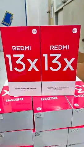 PROMO REDMI 13X 8/256 GARANSI RESMI NEW SEGEL & DAZZLE PROTECTION