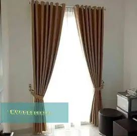 Ahli Buat  Tirai Gorden Jendela Gordyn Mewah Hordeng Terbaru Murah