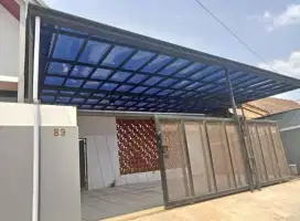 Kanopi atap solarplat bening dll