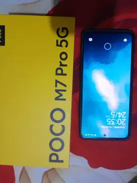Poco m7 pro baru sepuluh hari