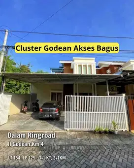 Rumah Godean Dalam Ring Road Dekat Kampus Stpn Lingkungan Perumahan