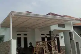 Kanopi model minimalis atap alderon