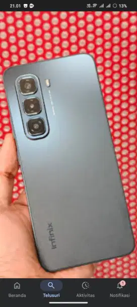 infinix hot 50Pro 8+8/256. lengkap mulus.masih ada garansi bawaan