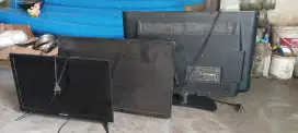 Jual tv 2 Rusak  dan 1 masih nyalah