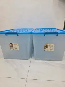 DIJUAL KRISHOME ROLLING BOX/CONTAINER BOX 90 L