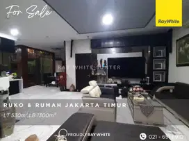 Ruko + Rumah - 3½ Lt -  Pisangan Baru - Matraman -  530 m²