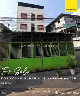 Kos Kosan Murah - Karang Anyar - Jakarta  Pusat 26 Kamar  Full Ac + Tv