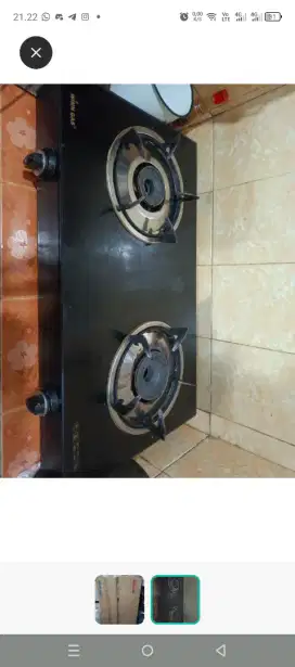 Kompor gas Winn Gas 2 tungku