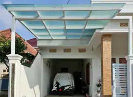 Kanopi atap kaca berkwalitas dll