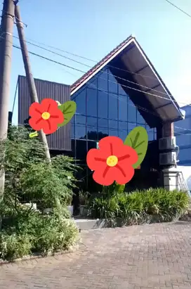 Tanah&Bangunan Siap Pakai 1,1 Hektar Depan Masjid Al Akbar Surabaya