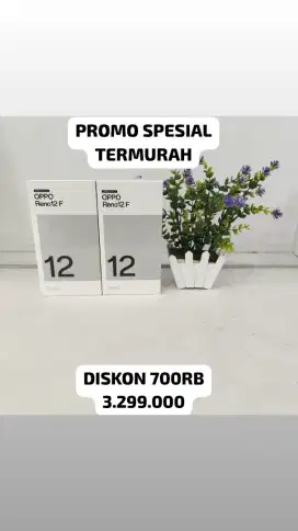 PROMO HARGA MODAL OPPO RENO 12F DISKON 700 RIBU