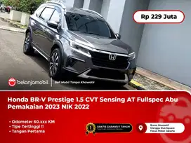 [ PAJAK PANJANG ] Honda BRV Prestige 1.5 CVT Sensing AT Fullspec