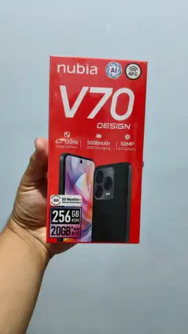 ZTE Nubia V70 Design 8/255 GB Like New cuman buat review