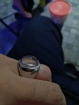 Batu obi kelo ring titanium