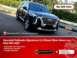 [ LOW KM ] Hyundai Palisade Signature 2.2 Diesel Blue Moon 2021/2022