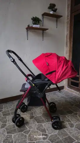 PRELOVED STROLLER COCOLATTE NEWLIFE GEOBY