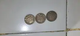 Koin kuno 100 rumah gadang edisi 1973 (tebal)