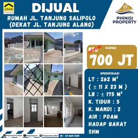 DIJUAL RUMAH JALAN TANJUNG SALIPOLO DALAM KOTA MAKASSAR