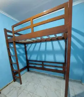 Ranjang Tingkat Kayu Jati Asli Murah! Cuma 800 Ribuan