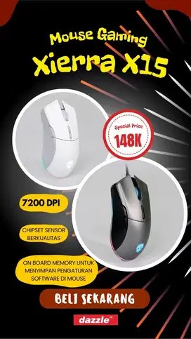 Mouse Rexus xierra X15