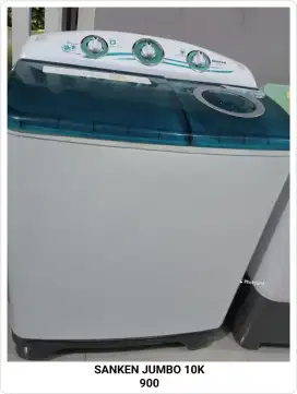 MESIN CUCI JUMBO 10KG MERK SANKEN