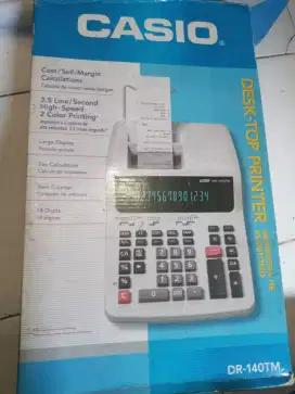 Casio dekstop printer