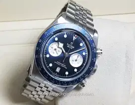Tudor Black Bay Blue Dial Chrono Automatic 43mm Original Watch