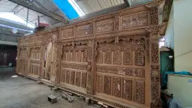 Pintu gebyok ukir 3D