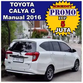Toyota CALYA G 2016 kilometer rendah