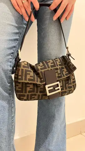 FENDI ZUCCA BAGUETTE VINTAGE RARE