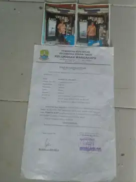 Dijual warung kios ukrn3x2m bekasi