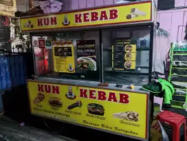Paket lengkap Gerobak kebab