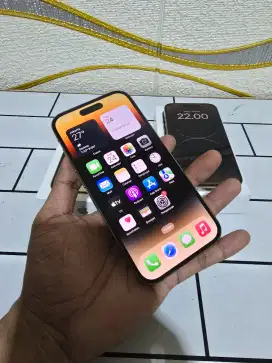 Iphone 14 pro 128gb ex ibok fullset original mulus no minus