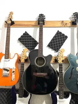 Gitar akustik takamine ed2nc hitam