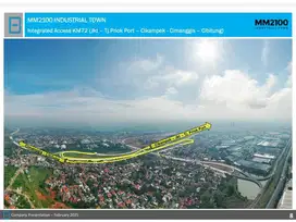 DIJUAL TANAH KAVLING DI KAWASAN INDUSTRI MM2100