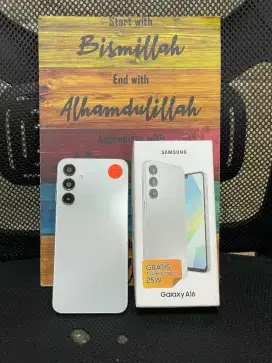 Flash sale Samsung galaxy A16 8/128gb lengkap
