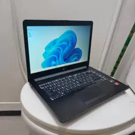 JUAL LAPTOP EDITING MEREK HP RYZEN 5 RAM 8GB SSD 128GB LAYAR 14 INCH