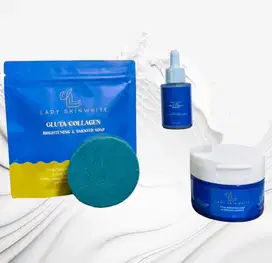 Body care Lady Skin White (Body lotion, body serum, & bar soap)