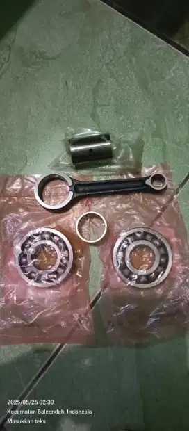 Stang seher set bearing Kruk as Supra x 125,kharisma,kirana