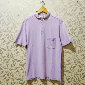 Kaos Polo Polo Shirt Lindstorm Pocket Ungu Lilac