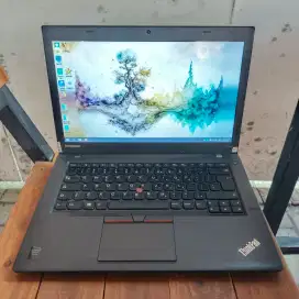 Laptop Lenovo Thinkpad T450 Core i5 ram 8gb ssd 256gb Layar 14 inch