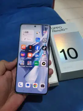 Oppo reno 10 5g ram 8/256gb fullset