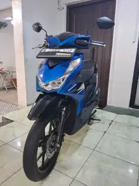 HONDA BEAT CBS 2023, TERMASUK BBN, BIRU HITAM ISTIMEWA