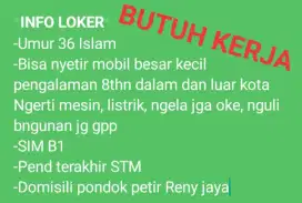 Nyari kerja apa aja
