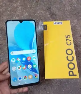 Poco C75 Baru Seninggu