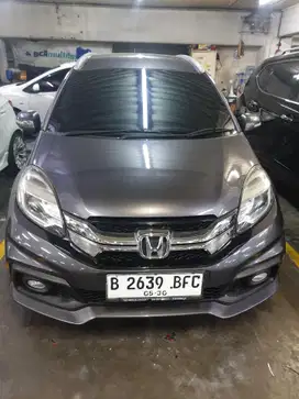 Mobilio RS 2015 A/T Abu2 Metalik Pajak Panjang Low KM Mulus Dp 13 Jt