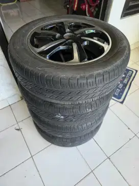 Dijual Velg + Ban ex Brio New UK. 175 65 R14 kondisi gress mulus